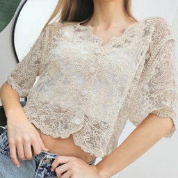 [KALCAM2441] CAMISA CROCHET UMMA